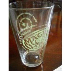 Magic Hat Brewing Company Ancient Alchemy Modern Day Science Beer Glass